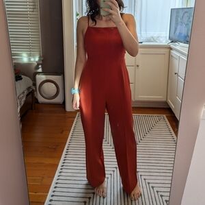 Love Bonito Red Jumpsuit
